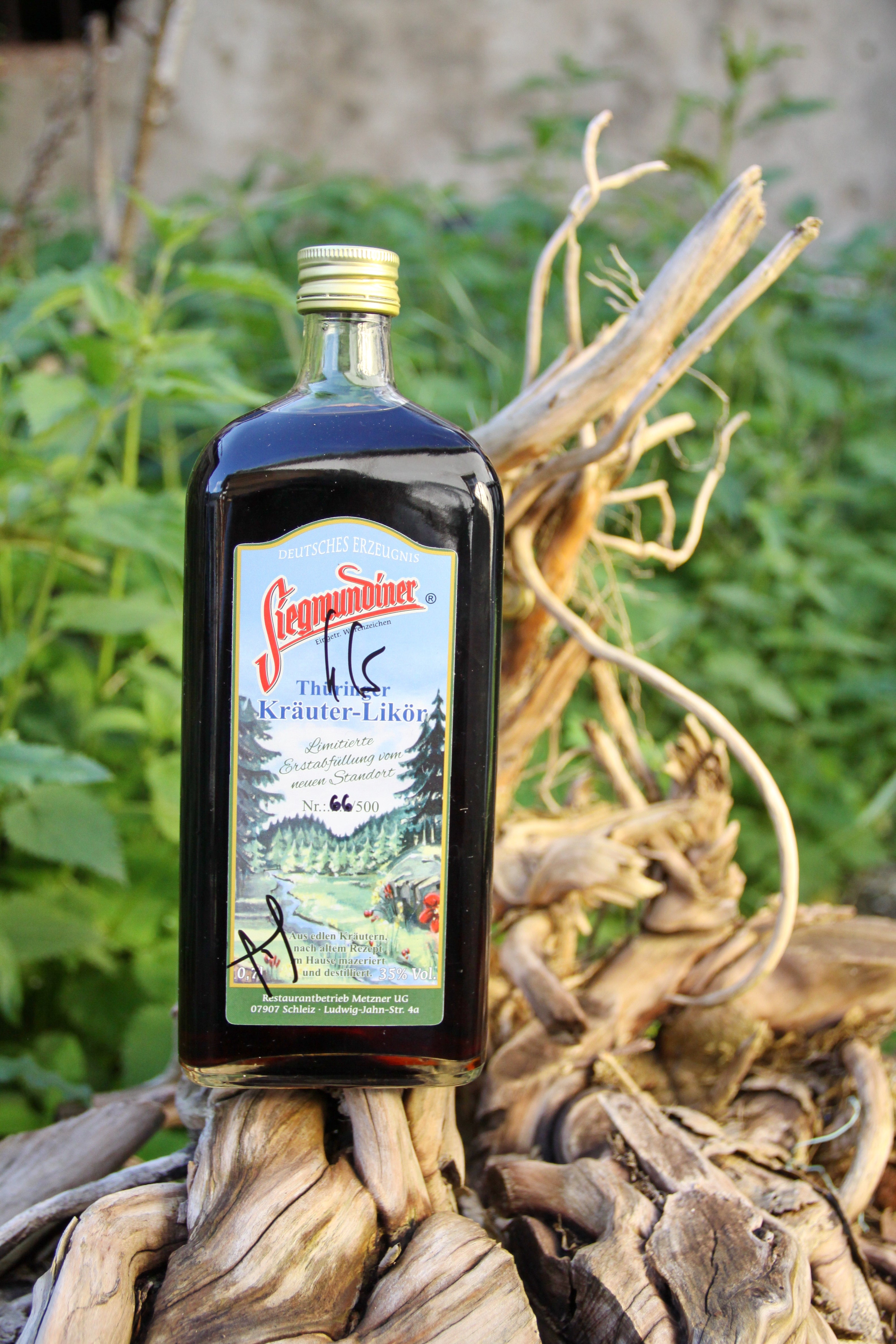 Limitierte Edition Siegmundiner Kräuterlikör