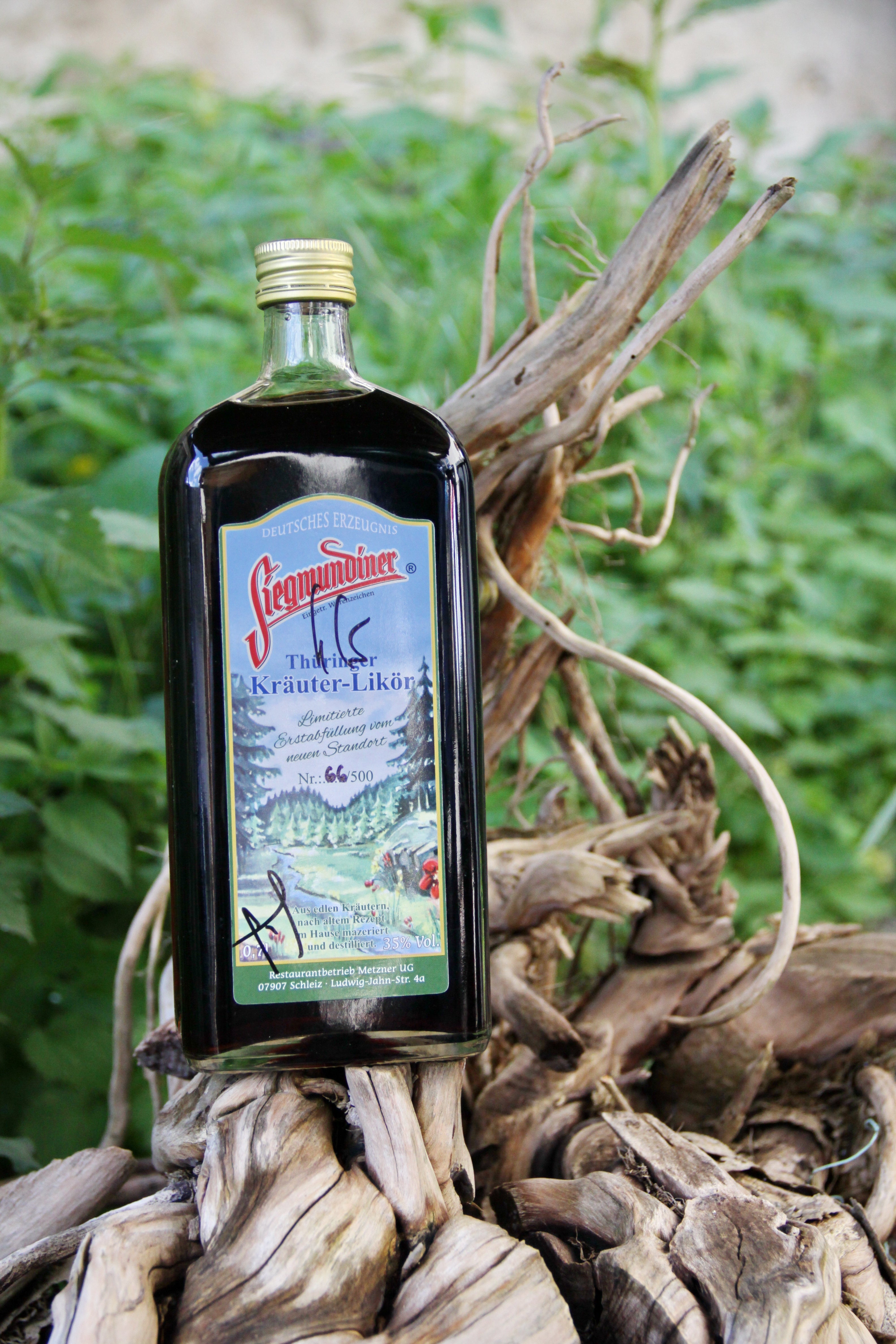 Limitierte Edition Siegmundiner Kräuterlikör